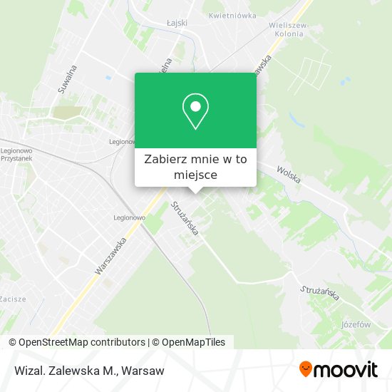 Mapa Wizal. Zalewska M.