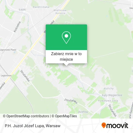 Mapa P.H. Juzol Józef Lupa