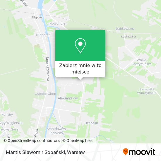 Mapa Mantis Sławomir Sobański