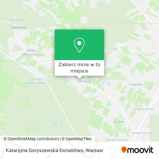 Mapa Katarzyna Goryszewska-Doradztwo