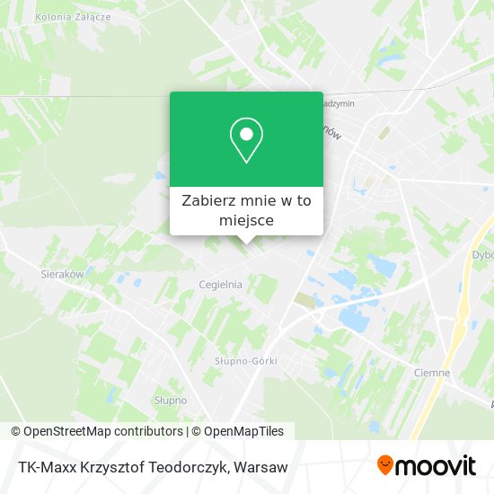 Mapa TK-Maxx Krzysztof Teodorczyk