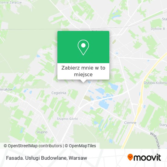 Mapa Fasada. Usługi Budowlane