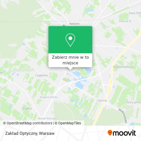 Mapa Zakład Optyczny