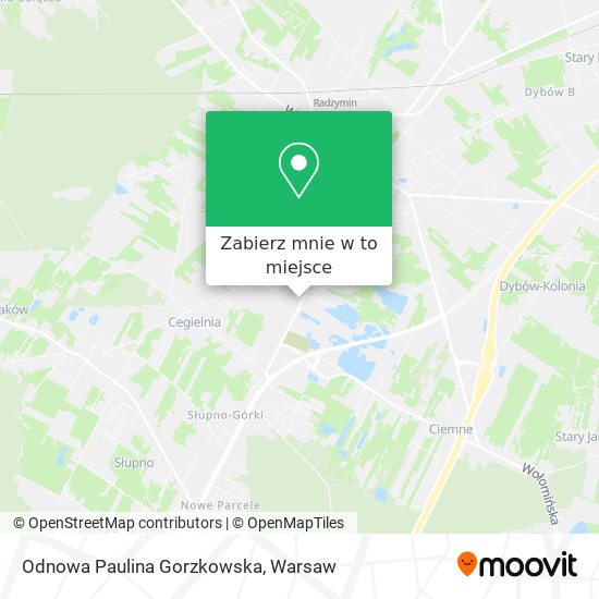 Mapa Odnowa Paulina Gorzkowska