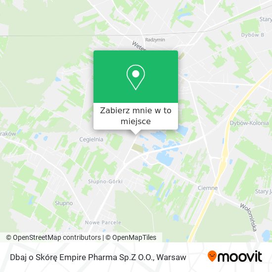 Mapa Dbaj o Skórę Empire Pharma Sp.Z O.O.