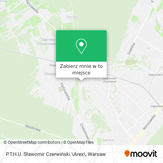 Mapa P.T.H.U. Sławomir Czerwiński \Arex\