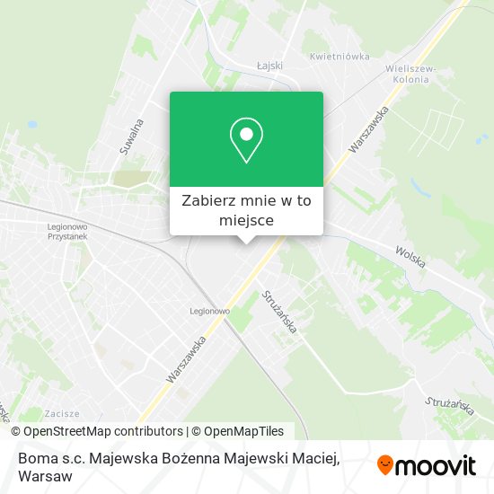 Mapa Boma s.c. Majewska Bożenna Majewski Maciej