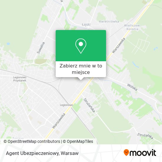 Mapa Agent Ubezpieczeniowy