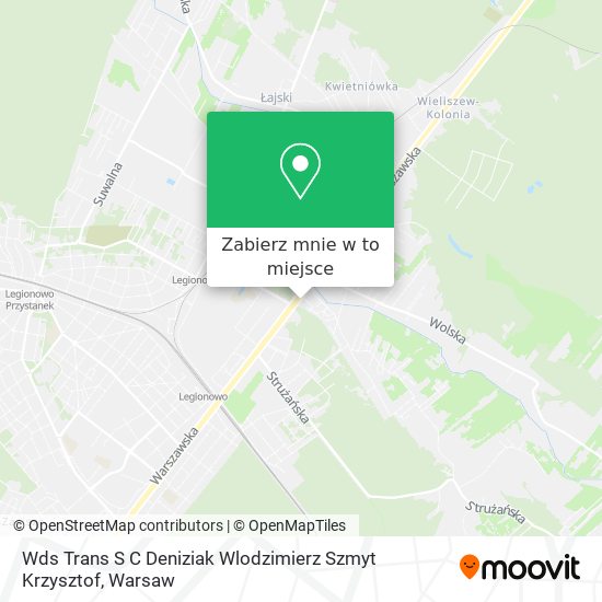 Mapa Wds Trans S C Deniziak Wlodzimierz Szmyt Krzysztof