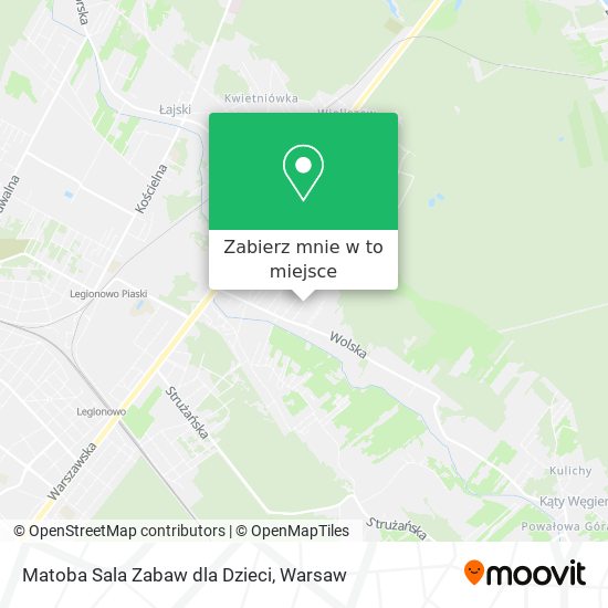 Mapa Matoba Sala Zabaw dla Dzieci