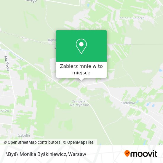 Mapa \Byś\ Monika Byśkiniewicz