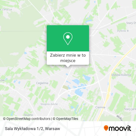 Mapa Sala Wykładowa 1/2