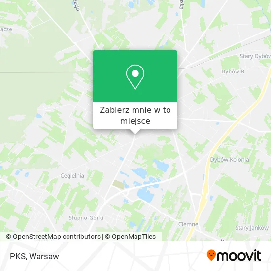 Mapa PKS