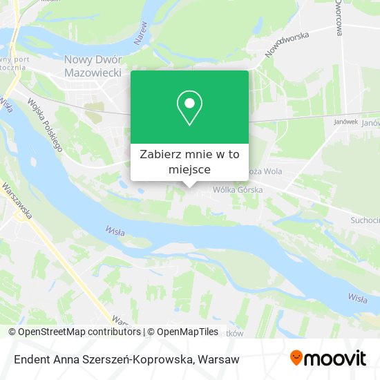 Mapa Endent Anna Szerszeń-Koprowska