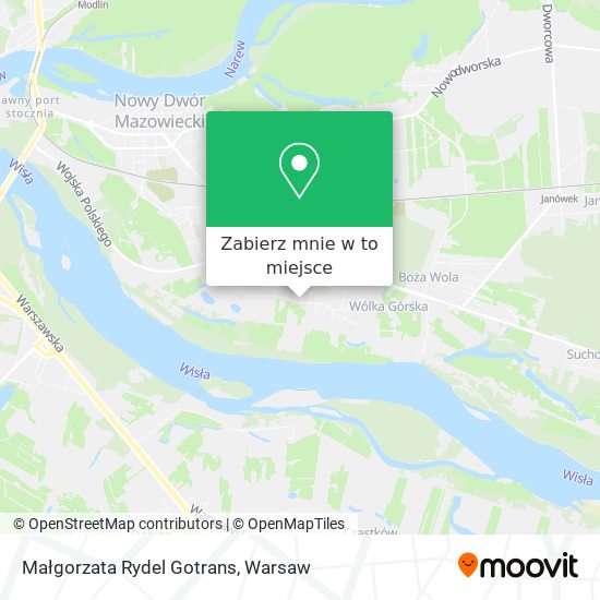 Mapa Małgorzata Rydel Gotrans