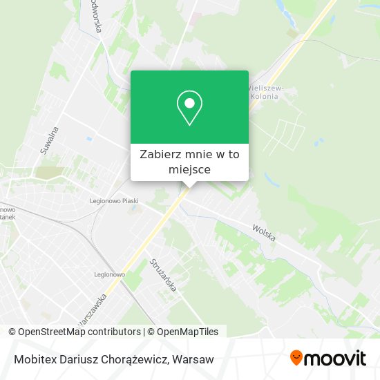 Mapa Mobitex Dariusz Chorążewicz