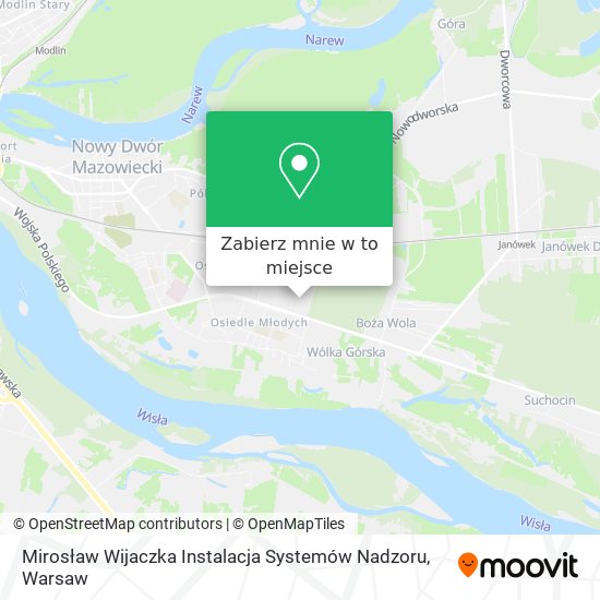 Mapa Mirosław Wijaczka Instalacja Systemów Nadzoru