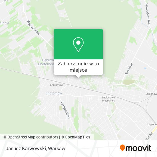 Mapa Janusz Karwowski