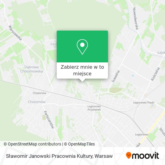 Mapa Sławomir Janowski Pracownia Kultury