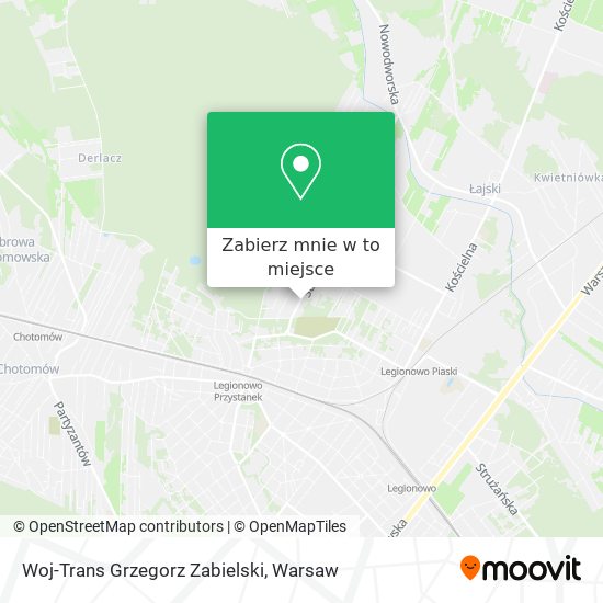 Mapa Woj-Trans Grzegorz Zabielski