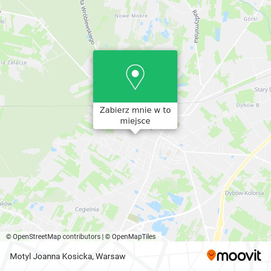 Mapa Motyl Joanna Kosicka