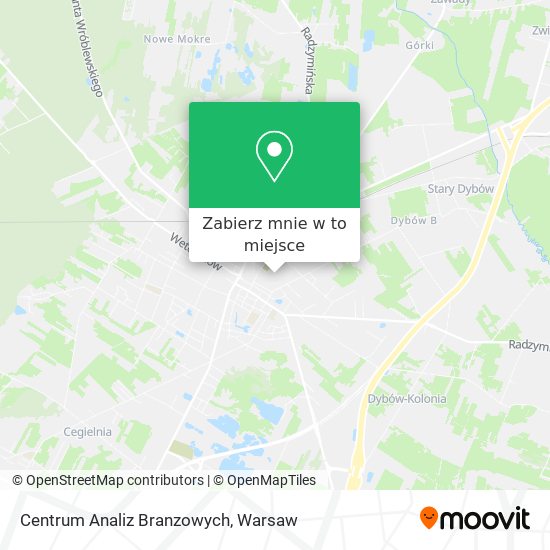 Mapa Centrum Analiz Branzowych