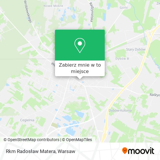 Mapa Rkm Radosław Matera