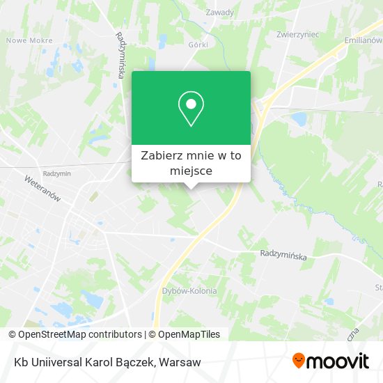 Mapa Kb Uniiversal Karol Bączek