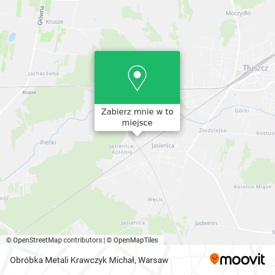 Mapa Obróbka Metali Krawczyk Michał