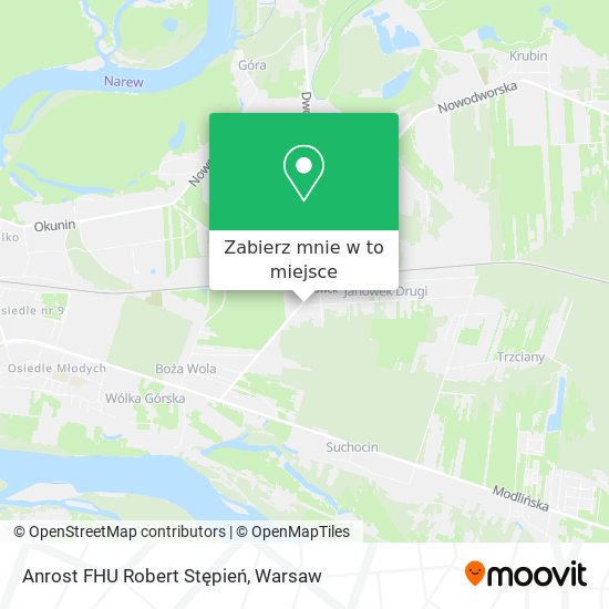 Mapa Anrost FHU Robert Stępień