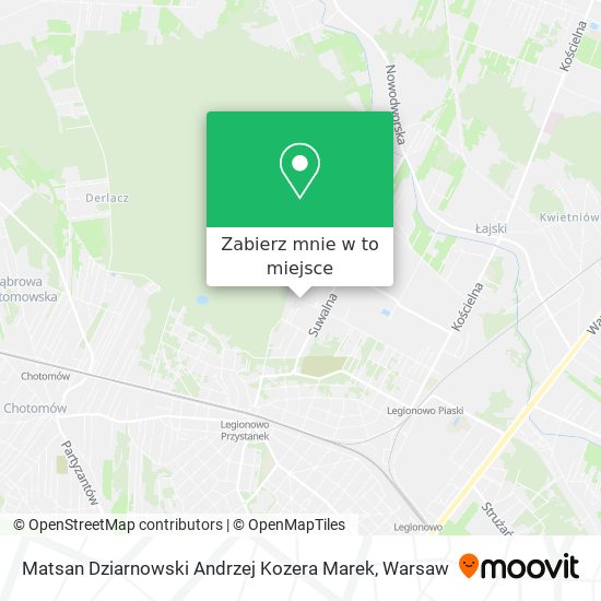 Mapa Matsan Dziarnowski Andrzej Kozera Marek