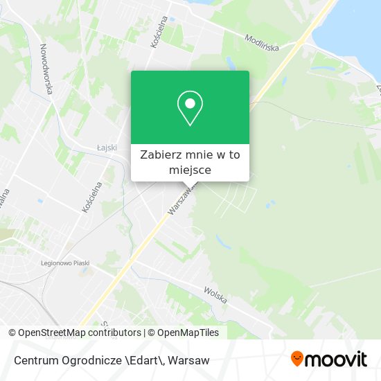 Mapa Centrum Ogrodnicze \Edart\