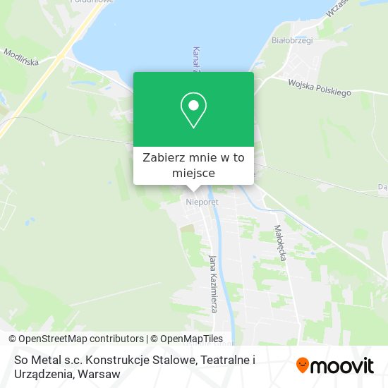 Mapa So Metal s.c. Konstrukcje Stalowe, Teatralne i Urządzenia