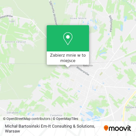 Mapa Michał Bartosiński Em-It Consulting & Solutions