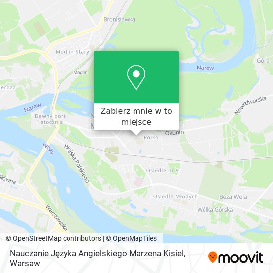 Mapa Nauczanie Języka Angielskiego Marzena Kisiel