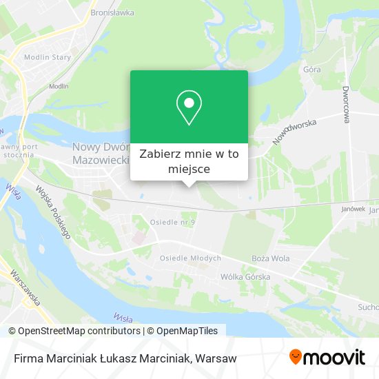 Mapa Firma Marciniak Łukasz Marciniak