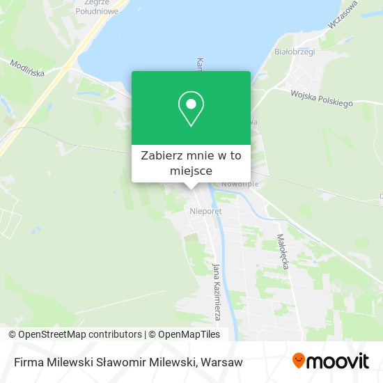 Mapa Firma Milewski Sławomir Milewski