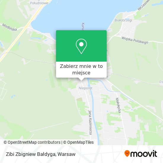 Mapa Zibi Zbigniew Bałdyga