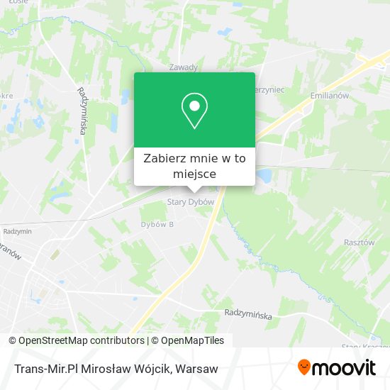 Mapa Trans-Mir.Pl Mirosław Wójcik