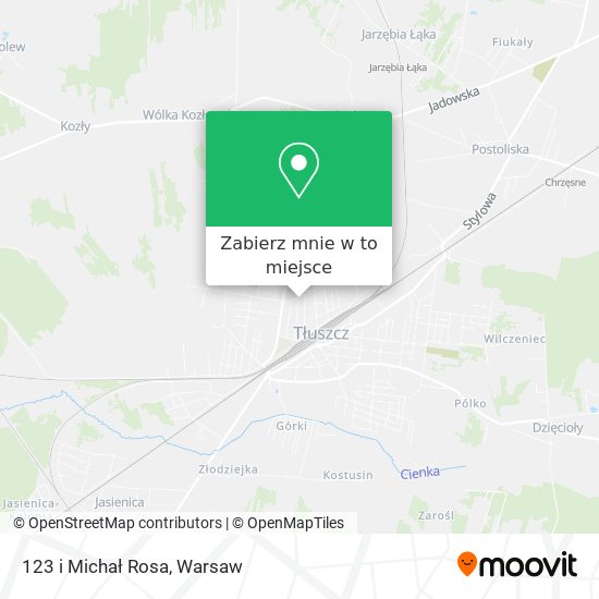 Mapa 123 i Michał Rosa