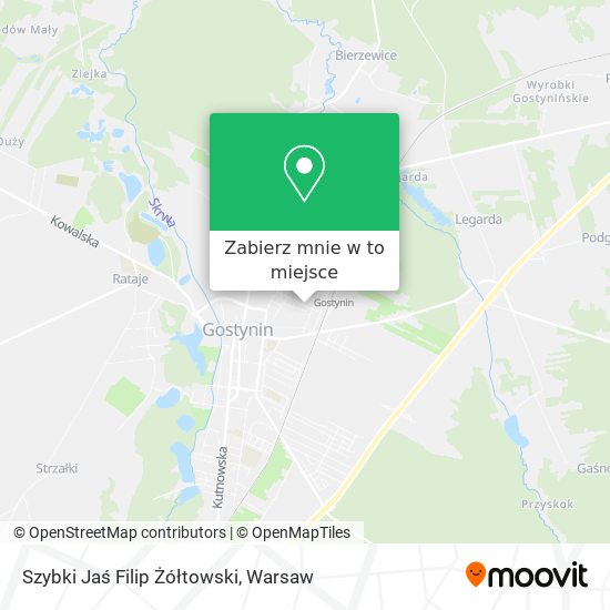 Mapa Szybki Jaś Filip Żółtowski