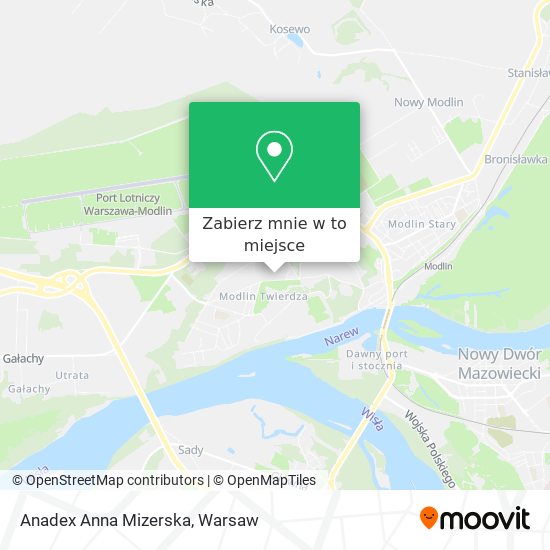 Mapa Anadex Anna Mizerska