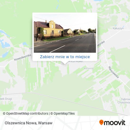 Mapa Olszewnica Nowa