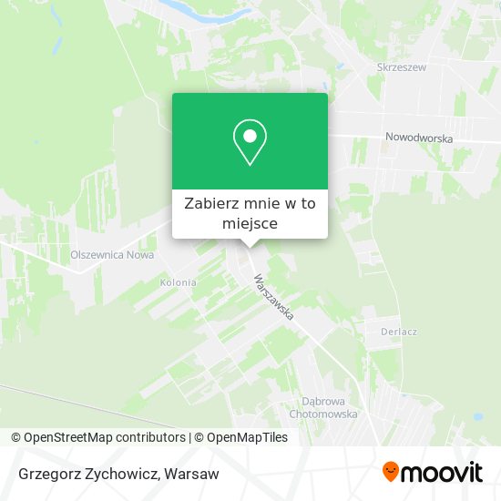 Mapa Grzegorz Zychowicz