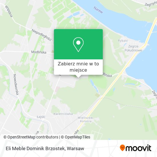 Mapa Eli Meble Dominik Brzostek