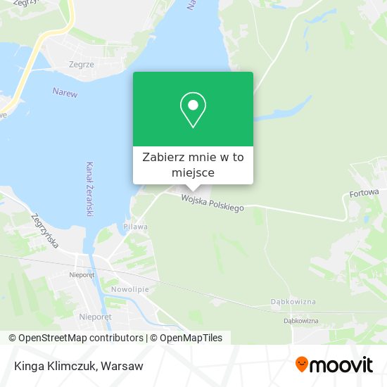 Mapa Kinga Klimczuk