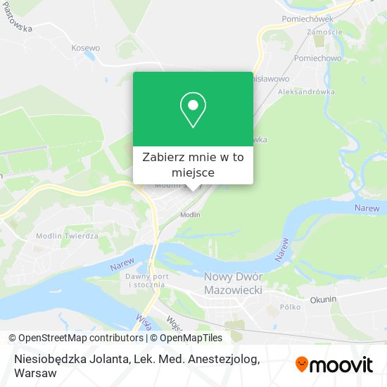 Mapa Niesiobędzka Jolanta, Lek. Med. Anestezjolog