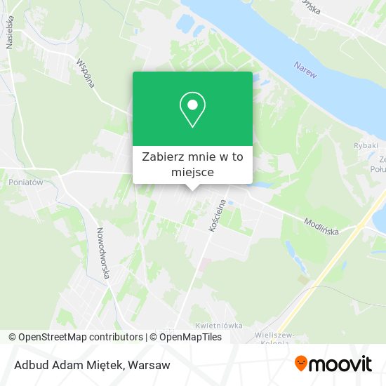 Mapa Adbud Adam Miętek