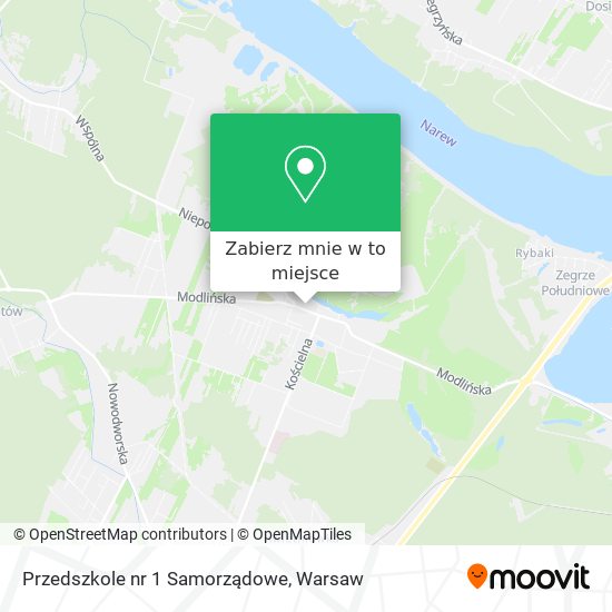 Mapa Przedszkole nr 1 Samorządowe