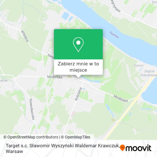 Mapa Target s.c. Sławomir Wyszyński Waldemar Krawczuk